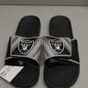 FOCO Mens NFL Team Logo Sport Shower Gel Slide Flip Flop Sandals (11-12, Legacy)