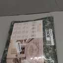 3x5 Washable Area Rugs for Living Room, Vintage Boho Large Rug for Bedroom Dining Room Office, Distressed Floral Print Carpet for Under Table, Soft Non Slip Low Pile Throw Carpet Indoor Mat, Green