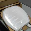 Mayfair NextStep2 Toilet Seat with Built-In Potty Training Seat, Slow-Close, Removable that will Never Loosen, Elongated, White, 2-Pack