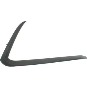 Mazda Front, Passenger Side Bumper Trim-Textured, Replacement RM01610013