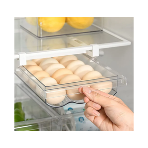 Fridge Egg Drawer Organizer Holder Trays for Refrigerator Egg Container (1 Pack)