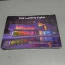 100 FT LED Lights For BedroomWith 44 Key Infrared Remote Control And Bluetooth Application Smart LED Strip Lights, Music Synchronous Color Changing Light Strip, Used For Room Kitchen Party Decoration