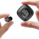 Sleep Headphones, Invisible Sleep Earbuds for Side Sleepers, Mini Noise Blocking Sleep Earphones, Bluetooth 5.3 Tiny Hidden Earbuds for Work,Sleeping, Black