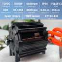 Electric Brushless DC Motor 72V 5000W Electric Scooter Motor Peak 6800rpm Electric Motor for Go Kart Razor Upgrade Kit Motorcycle and More