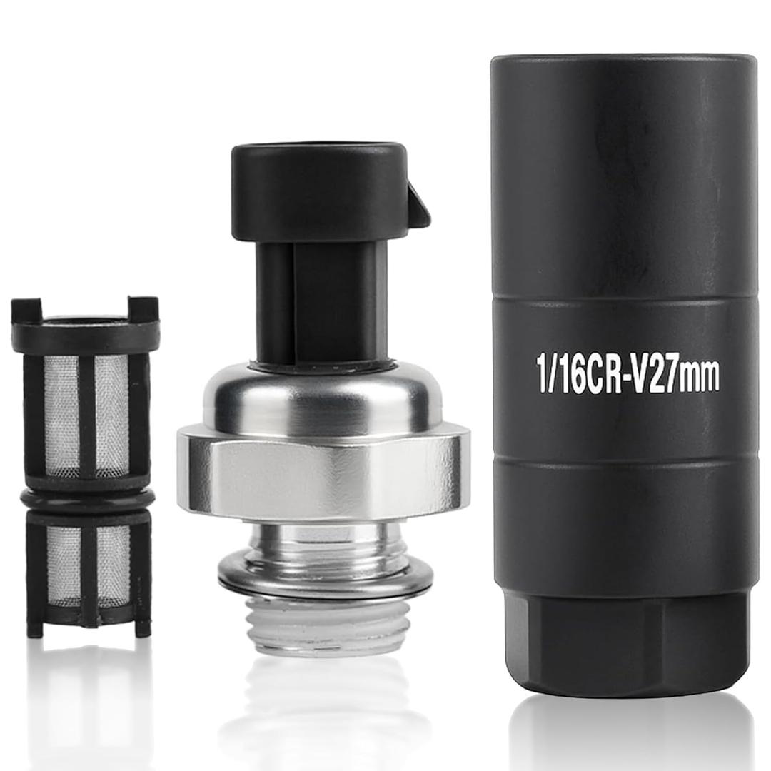 12677836 Oil Pressure Sensor with Socket for Chevy Silverado,Corvette,Express,Suburban,Impala,GMC Sierra,Savana,Cadillac CTS,Escalade,Replace 12677836,12616646