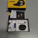 Audien Hearing ATOM Rechargeable Hearing Amplifier to Aid and Assist Hearing, Premium Comfort Design & Nearly Invisible