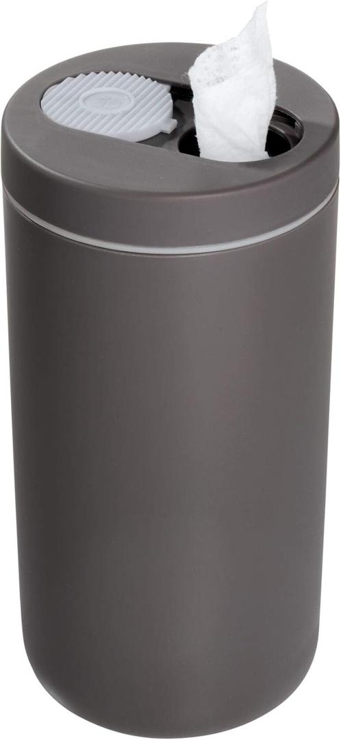 iDesign iD Cleaning Supplies, Charcoal (4.5" x 4.5" x 8.85")