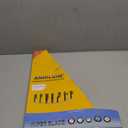 OEM Quality 24" + 22" Premium All-Seasons Durable Stable and Quiet Windshield Wiper Blades-J Hook Wipers(Set of 2)