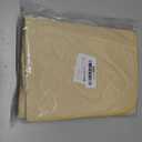 Non-Slip Absorbent Washable Incontinence Pad underpad Seat 4-Layer Design Chair Absorbent Pads Protection - for Seniors, Adult, Children, or Pet Underpad Protection - Set of 2 (Beige, 21" L x 22" W)