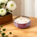 2 x Citronella Candles Outdoor  2 Pack x 13.5oz, Large 3-Wick Soy Wax Tin Candles for Home Patio up to 150 Hours Burning, Lemograss Candle Bulk for Outside Garden Yard Balcony, Summer Camping Huge Candle