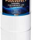 Pool Filter Cartridge Replacement Compatible with Hayward C1200 CX1200RE,Pleatco PA120, Unicel C-8412, Filbur FC-1293, Ultra-B2, Clearwater II 125, 120 Sq.Ft, 23-5/16"x8-15/16, 1 Pack