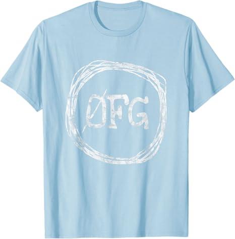 Zero Fucks Given 0 Fucks Given 0FG Shirt T-Shirt, Medium, Baby Blue