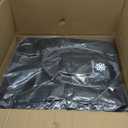 WORKPRO Large Rolling Grocery Bag, 36-Gallon Tote with 5 Wheels, 264 lbs Capacity, Dual Carry, Wide Zipper & Extra Storage for Shopping, Laundry & Moving (Black)