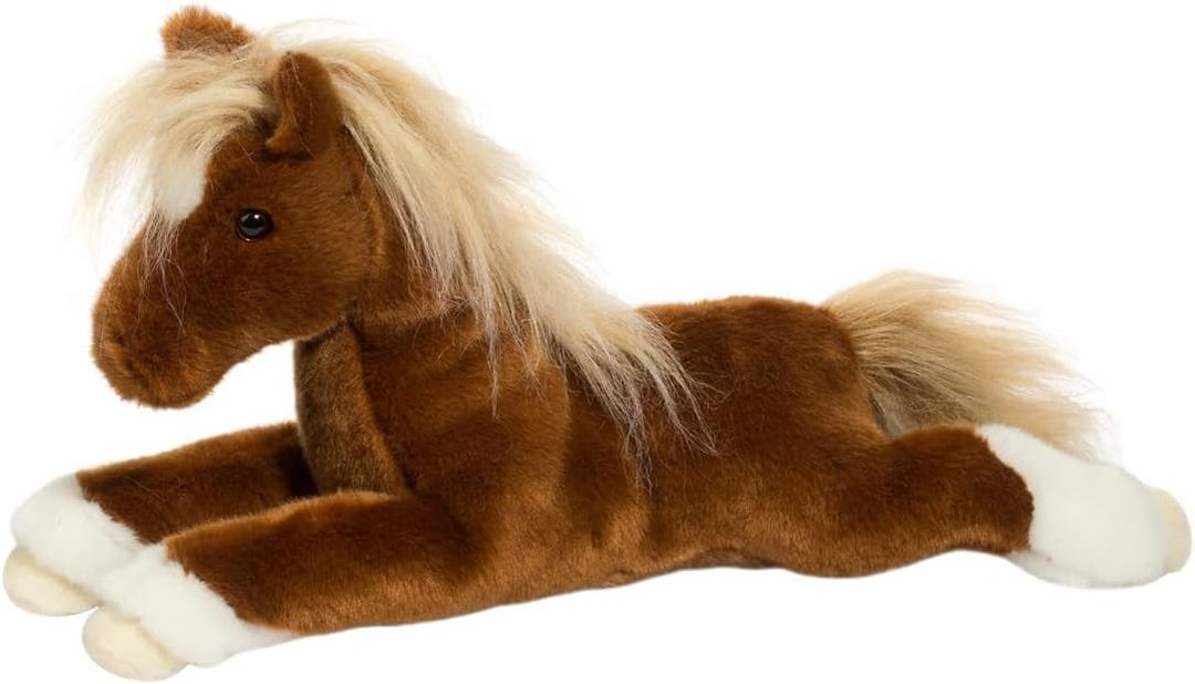 Douglas Wrangler Chestnut Horse Plush Stuffed Animal, 
17" (43 cm)