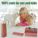 12 Pcs Cedar Blocks with 12 Hook Hanger Hang Ups for Clothes Storage Natural Aromatic Long-Lasting Scent Cedar for Drawers and Closets 5.1x1.9x0.5in