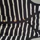 LILLUSORY Vest Tops for Women 2026 Summer Outfits Striped Sweaters Button Up Casual Blouses Jacket Fashion Clothes (XS)