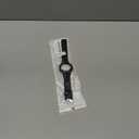 MOTONG Compatible with Google Pixel Watch Replacement Band - Transparency Silicone Replacement Wrist Band Strap Compatible with Google Pixel Watch(Black)