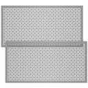 2 Pcs Decorative Aluminum Sheet Metal Union Jack Pattern 12 x 24 Inch Perforated Metal Panels 0.02 Inches Thick Decorative Panels Perforated Mesh Aluminum Sheets for Indoor Outdoor