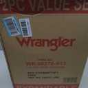 Wrangler Smart Spinner Hardside Luggage, 2 Piece Set, Dark Shadow