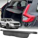 Cargo Cover for 2023 2024 2025 Honda CRV Accessories, (Carbon Fiber Texture) for Honda CRV 2023-2025 Accessories(Include Hybrid) Retractable Trunk Cover Shield Shade Privacy Screen for CR-V