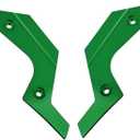Motorcycle Accessories Windscreen Windshield Decorative Wind Deflectors for Kawasaki Z900 SE 2020 2021 2022 2023 2024 (Green)