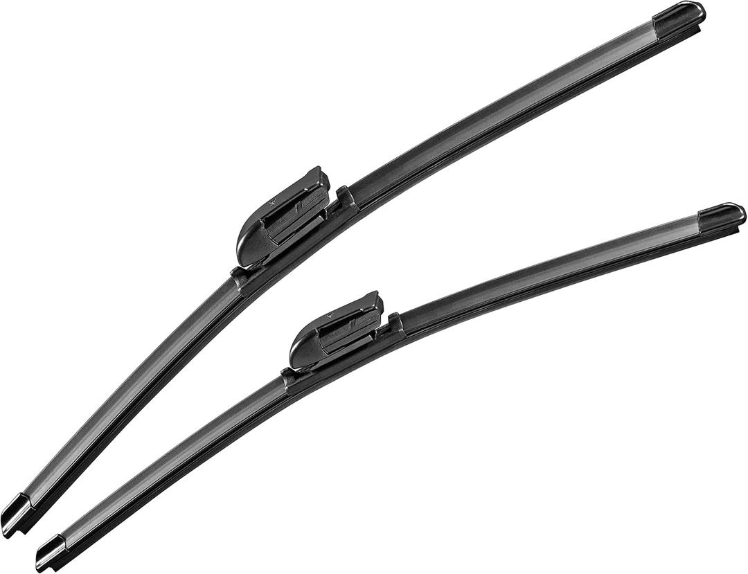 MOTIUM Perfect fit Premium All-Season Windshield Wiper Blades,fit for Buick Encore 2013-2021,Chevrolet SS 2014-2017,Trax 2013-2021,Fiat 500L 2014-2019 (Set of 2) (Top Lock 19mm 26"+14")