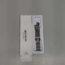 Metal Band Compatible with Apple Watch Bands for Women 40mm 41mm 42mm 38mm 44mm 45mm 46mm 49mm, Dressy Stainless Steel Link Bracelet, Designer Strap for iWatch Series 11/SE/10/9/8/7/6/5/4/3/2/1/Ultra (Silver)