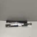 BRIOFOX Shower Curtain Rod Adjustable 18-64 Inch, No Drilling Non Slip Stainless Steel Spring Tension Curtain Rod for Window or Bathroom, Matte Black