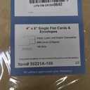 4" x 6" White Cardstock - Blank Stock for Invitations, Index or Note Cards - Heavy 80lb Cover Inkjet/Laser Printer Compatible - 100 Cards with Envelopes