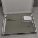 A4 Hanging File Folders, 25 Pcs Recycled Card File Folders for Filing Cabinet with Tabs and Card Inserts, Hanging Files Storage Folders for Office and School, Gray