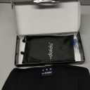 Sleep Headphones Sleep Mask with Bluetooth Headphones, LC-dolida Eye Mask for Sleeping Eye Pillow Sleeping Headphones for Side Sleepers Thin Speaker Cool Gadgets Gifts for Men&Women (Black Silk)