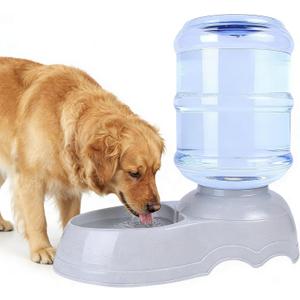 3 Gallon Automatic Dog Water Dispenser, 11L Large Dog Water Bowl Dispenser, Automatic Pet Water Dispenser Gravity Water Bowl for Dogs, Large Dog Drinking Fountain