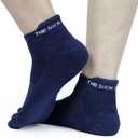 Socks for men ankle length (Black)