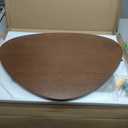 SoulNest Mid Century Small Coffee Table, Walnut Coffee Table for Living Room, Suitable for Living Room, Reception Room or Office (Small, Triangle)