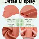 Teen Girls Seamless Bikini Underwear Big Girls Panties Hipster Underwear No Show Multipack. (13-14 Years, Black Light Blue White Pink)