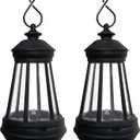 2Pack Mini Solar Lantern Lights Replacement - Garden Decor Outdoor Lighting Decorative Patio Lighting Solar Replacement(5.5x3)