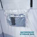 Shower Tent, Outdoor Camping Privacy Shelter-Dressing Changing Room-Portable Toilet Tent for Hiking Sun Shelter Picnic Fishing, 4.6'L x 4.6' x 7.55'H