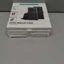 4 x SUANPOT for Samsung Galaxy S24 Plus/S24+ Wallet case with RFID Blocking Credit Card Holder,Flip Book PU Leather Protective Cover Women Men for Samsung S24Plus Phone case Black