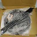 HOHIYA 36 Inch Wind Chime Stand Adjustable for Lantern Hummingbird Feeder Solar Light Indoor Black Max Loading 4.4lbs Pole Diameter is 0.5 inch Taiwan Made