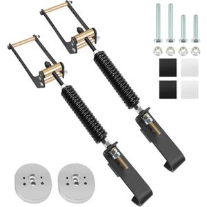 3611-YHD 2PCS Heavy Duty Rear Leaf Spring Suspension Enhancement Kit Fit for Ford F150 4WD HD (2009-2023) | 25-50% Strength Boost, 2-3 Inch Lift