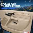 CIDIA Front Door Armrest Passenger Handle 12472876 Compatible with Chevy Silverado Suburban Tahoe Avalanche GMC Sierra Yukon Cadillac Escalade 1999-2006 Right Side （Beige）