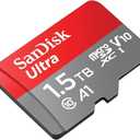SanDisk 1.5TB Ultra microSDXC UHS-I Memory Card with Adapter - Up to 150MB/s, C10, U1, Full HD, A1, MicroSD Card - SDSQUAC-1T50-GN6MA [New Version]