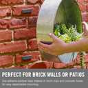 VELCRO Brand Extreme Outdoor Double Sided Mounting Tape Holds up to 15 Pounds on Brick or Other Rough Surfaces UV and Weather Resistant 14Ft Heavy Duty Roll, 14ft X 1in