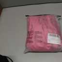 Milumia Women's Frill Mock Neck Sleeveless Dress Belted Tiered Ruffle Hem Summer Short Dresses (Pink, M)