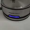 Amazon Basics Electric Kettle with Glass Carafe for Tea and Coffee, BPA-Free, Fast Boiling, Auto Shut-Off, 1 Liter, 1500W, Glass and Steel