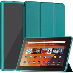 Tablet Protective Case with Auto Wake/Sleep, Incompatible with TCL Nokia -Emerald