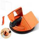 Floor Gap Fixer Tool for Laminate, LVP, Vinyl Plank & Engineered Hardwood Floors Heavy Duty Aluminum Suction Cup, DIY Floor Gap Repair Kit (Hammer not Included)