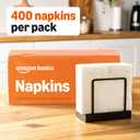 Amazon Basics Everyday Paper Napkins, 400 Count