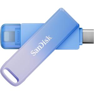 SANDISK 256GB Creator Phone Drive - for iPhone, iPad, Laptop & Mac - Includes USB Type-C and Lightning Connectors - Automatic Backup, 3 Months of Adobe Lightroom Included - SDIXD0N-256G-GN6TP