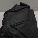 COOLBEBE 36-Inch Large Travel Duffle Bag, 100L Heavy Duty Luggage for Sports Equipment, Camping & Moving, Water Resistant, Black (36" x 13" x 13")